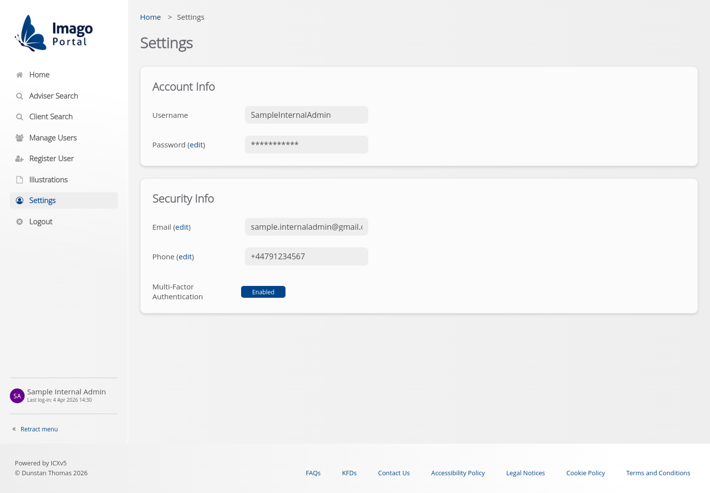 Role-InternalAdmin > 07 Settings